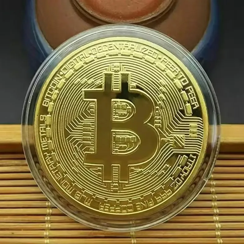 Cosplay Prop Business - Pièces commémoratives Bitcoin uniques, le cadeau