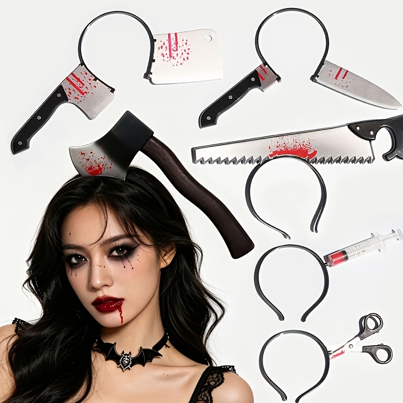 Cosplay Prop Axe - Décoration d'Halloween : Faux couteau, hache