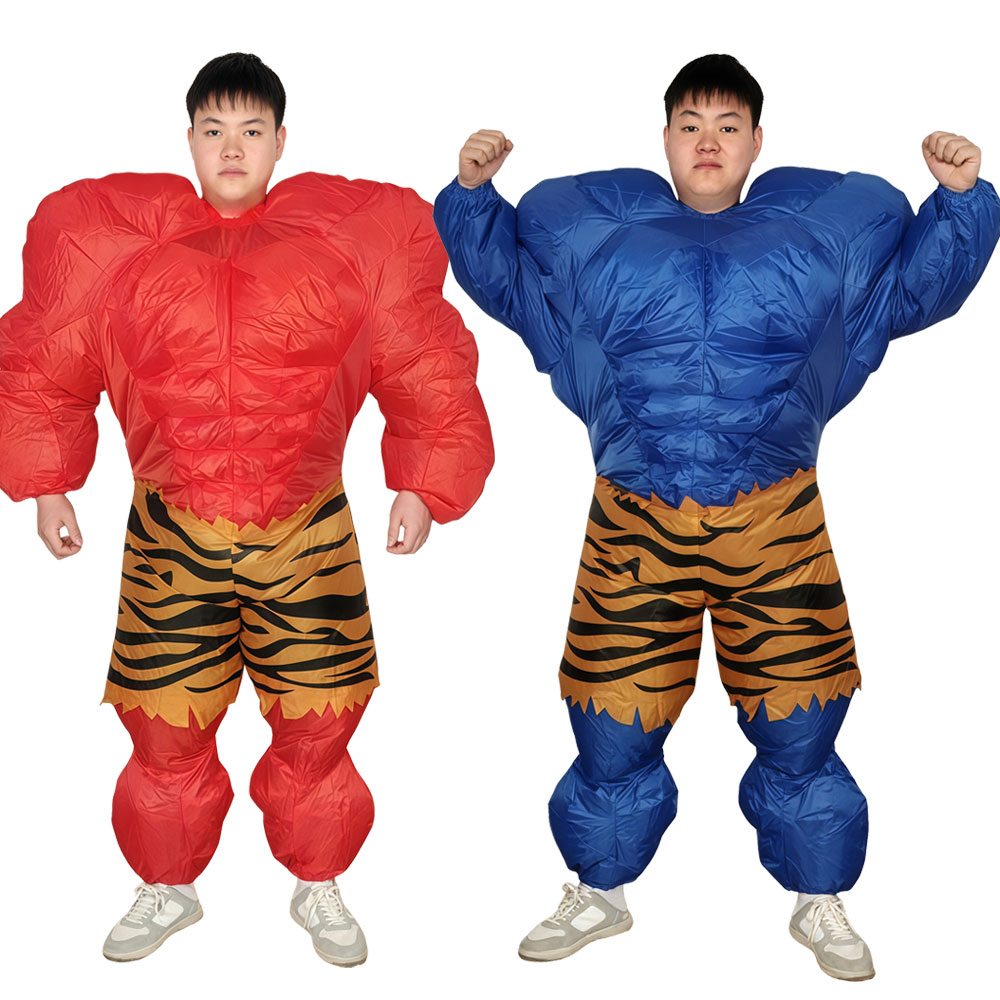 Cosplay Prop Business - Costume gonflable de Halloween homme musclé