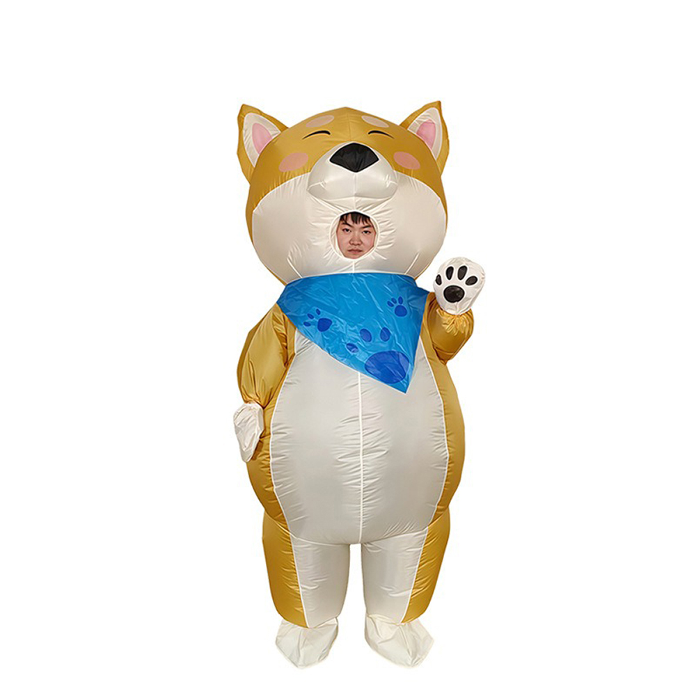 Costume gonflable de chien jau - Cosplay Prop Business avis et prix